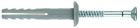Cheville a frapper en nylon NP 5x30/1 - diam. 5 mm x long. 30 mm - Boite de 100