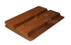 Clin claire-voie Pin du nord rouge ThermoWood D - long. 4,5m x larg. 11,8cm x ep. 27mm