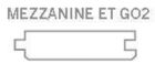 Plancher mezzanine rabote 2 faces - long. 447cm x larg. 8,9cm x ep. 26mm