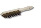 Brosse metallique souple a manche