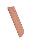 Demi tuile gauche terre cuite PLATE 16x38 DOYET Patine Fonce