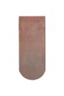 Tuile terre cuite Plate 16x38 Patine fonce - long. 38 cm x larg. 16 cm