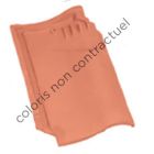Tuile de ventilation terre cuite Panne S Terre d'Amarante