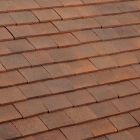 Tuile terre cuite Plate 16x24 Vieilli - long. 24 cm x larg. 16 cm