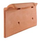 Rive individuelle gauche a recouvrement terre cuite Monopole N°1 / Artoise Nuance