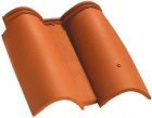 Tuile double bourrelet terre cuite Plein sud Emporda - long. 48 cm