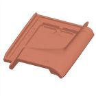 Angle exterieur droit terre cuite Plate 17x27 Amarante rustique