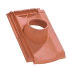 About d'aretier demi rond a emboitement grand modele universelle terre cuite Rouge