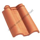 Tuile double bourrelet terre cuite Romane (2,8 au ml) Emporda