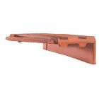 Tuile de rive a rabat droite a emboitement terre cuite PV13 Flamme Rustique - long. 44,2 cm