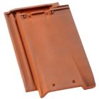 Tuile de ventilation terre cuite HP17 Flamme Rustique ˗ long.  36 cm x larg. 24 cm