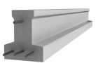 Poutrelle en beton X114 - long. 4,8 m x larg. 9,5 cm x haut. 11,4 cm
