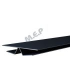 Finition double long 4,00 metres (profile'H'pliable 90° exterieur fixation sur liteau) pour Lambris de sous face couleur ANTHRACITE