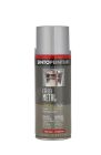 Peinture acrylique metal , bois , plastiques classique brillant alu - aerosol de 0,4L