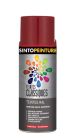 Peinture acrylique metal , bois , plastiques classique brillant rouge pourpre - aerosol de 0,4L