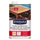 Huile protectrice TECK ET BOIS EXOTIQUES - bidon metal de 1 L