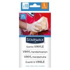 Gants en vinyle renforce Blanc L