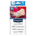 Gants en vinyle renforce Blanc XL