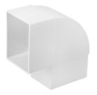COUDE MALE/FEMELLE 90° POUR TUBE DE DESCENTE 73X100 BLANC - UCQ9GTB