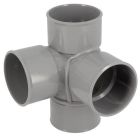 CULOTTE EQUERRE FEMELLE/FEMELLE 87°30 DIAMETRE 63 - AL188