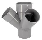 EMBRANCHEMENT EQUERRE MALE/FEMELLE 45° DIAMETRE 125/100  - AX34