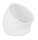 SECTEUR DE COUDE MALE/FEMELLE 30° DIAMETRE 80 BLANC - USR3GTB