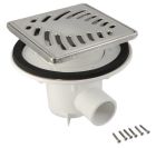 SIPHON 15X15 S HORIZONTALE DIAMETRE 50 INOX 316  - SRAC15I316H