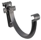 SUPPORT DE CROCHET MONTE POUR PROFILE LG33 ANTHRACITE  - ASC33A