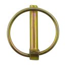 Goupille clip acier bichromate x 2