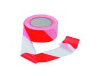 Ruban de signalisation - rouge/blanc