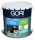 Peinture acrylique GORISTYLE mat blanc - pot de 15L