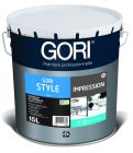 Peinture acrylique GORISTYLE poche fin blanc - pot de 15L
