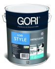 Peinture acrylique GORISTYLE poche fin blanc - pot de 3L