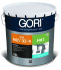 Revetement decoratif et d impermeabilite GORINOV mat blanc calibre - seau de 15L