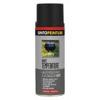 Peinture silicone poeles, inserts, barbecue, thermique satine noir - aerosol de 0,4L