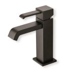 lavabo quadri mitigeur noir vidage up&down