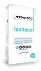 Enduit leger isolant a projeter ITE liant hydraulique ISOLTECO gris sac de 14kg