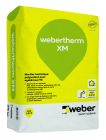 Mortier de collage et sous-enduit WEBERTHERM XM sac 25kg