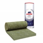 Matelas de laine de verre non revetu URSA MNU 40 long, 5,5m x larg, 1,2m x ep, 140mm R = 3,5