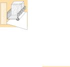 Depart galvanise pour enduit hydraulique pour isolant 170mm avec jonc PVC blanc - long. 3m