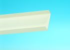 PROFILE U PLASTIQUE POUR CLOISON U PLASTIQUE 25X70 LONG 3 ML
