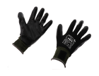 Gants nylon enduction nitrile - Sachet 12 paires, taille 9
