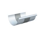 Element de dilatation pour gouttière lyonnaise 333B18 avec baguette - zinc - CLASSIC naturel