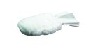Gants fibres longues blanc taille unique