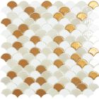 Mosaïque en verre recyclé - MAGIC LUX SOUL BLEND 36X29MM