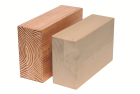 Elements linéaires reconstitués par collage des lames de bois massifs de fortes épaisseurs Sapin, épicéa, et Douglas - ep. 80mm x larg. 280 mm x long. 12 à 13,5m - traitement en option