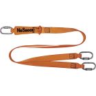 ANTICHUTE ABSORBEUR D'ÉNERGIE DOUBLE LONGE SANGLE 2 M + 3 CONNECTEURS DOUBLE-ACTION - AN213200ZZZ