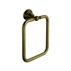 porte serviette museo anneau carre vieux bronze