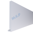 Jumbo '20' Planche de rive en PVC cellulaire hauteur 225 mm x 5 mlép 20 mm - Jumbo '20' Planche de rive en PVC cellulaire hauteur 225 mm x 5 mlép 20 mm couleur BLANC