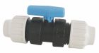 Vanne à compression pour tube PE Ø20